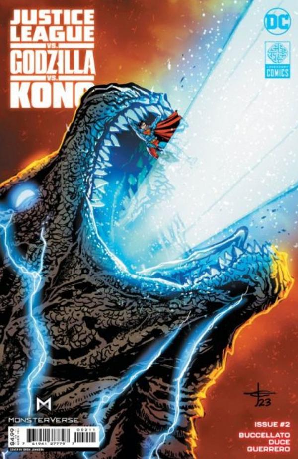 Justice League Vs Godzilla Vs Kong #2 CVR A JOHNSON cover