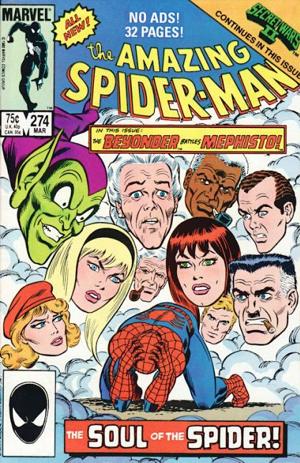 Amazing Spider-Man #274 cover