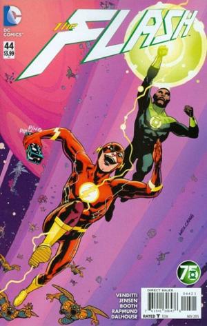 Flash #44 GREEN LANTERN 75 cover