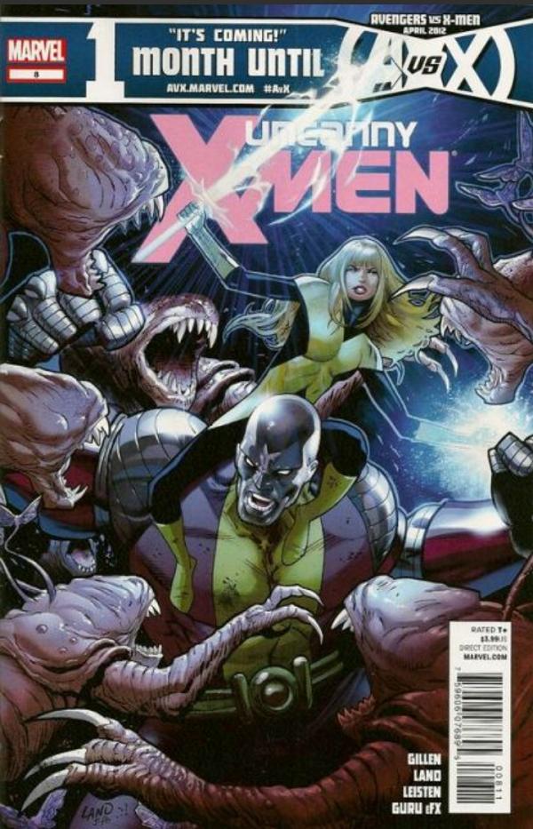 Uncanny X-Men #8  cover