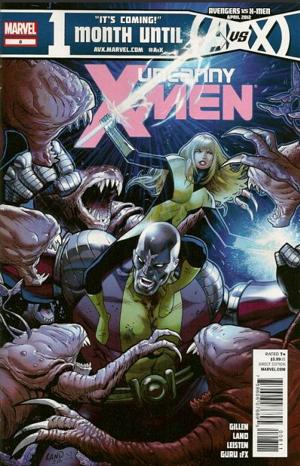 Uncanny X-Men #8  cover