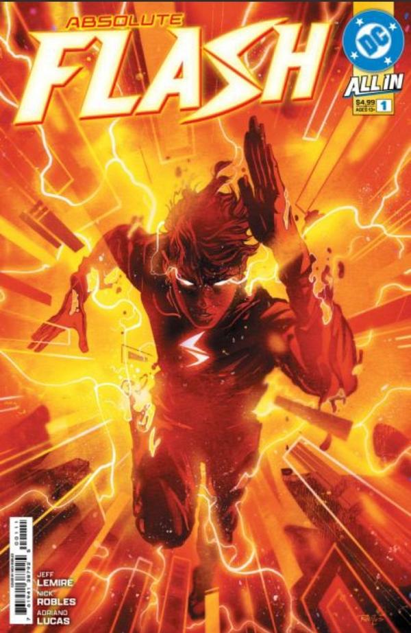 Absolute Flash #1 CVR A NICK ROBLES cover