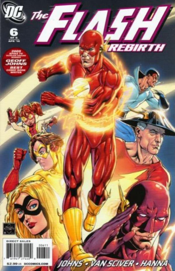 Flash Rebirth #6 cover
