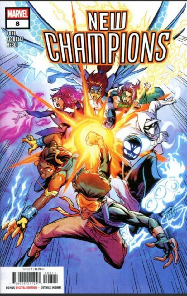 New Champions #8 cover