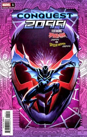 Conquest 2099 #1 (OF 5) KEN LASHLEY FRAME cover