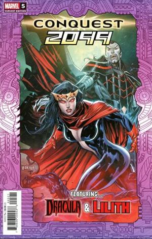 Conquest 2099 #5 (OF 5) KEN LASHLEY FRAME cover