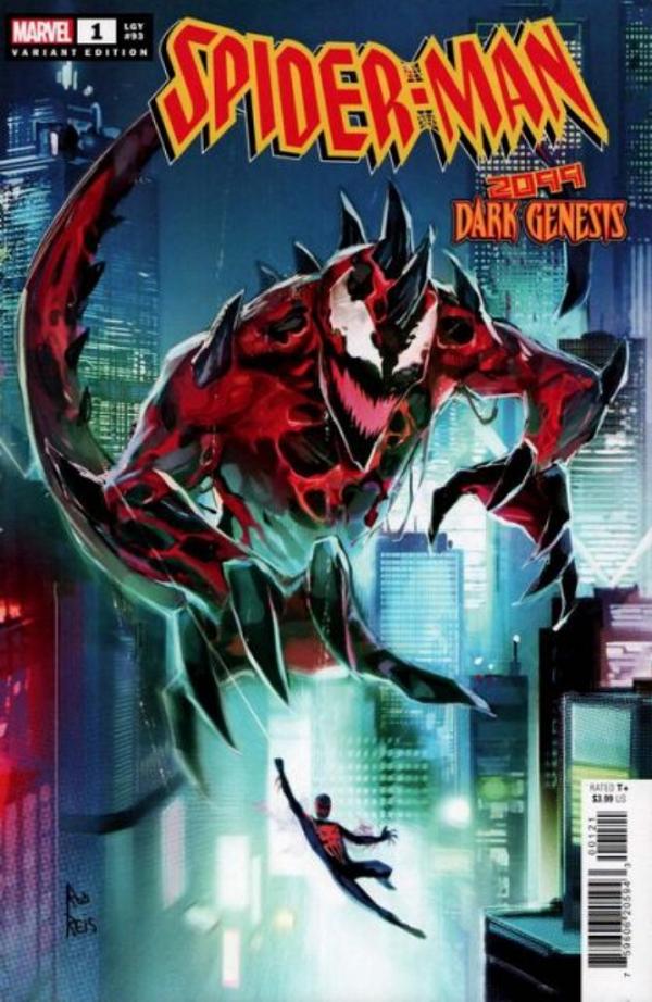 Spider-Man 2099: Dark Genesis #1 (OF 5) REIS CONNECTING cover