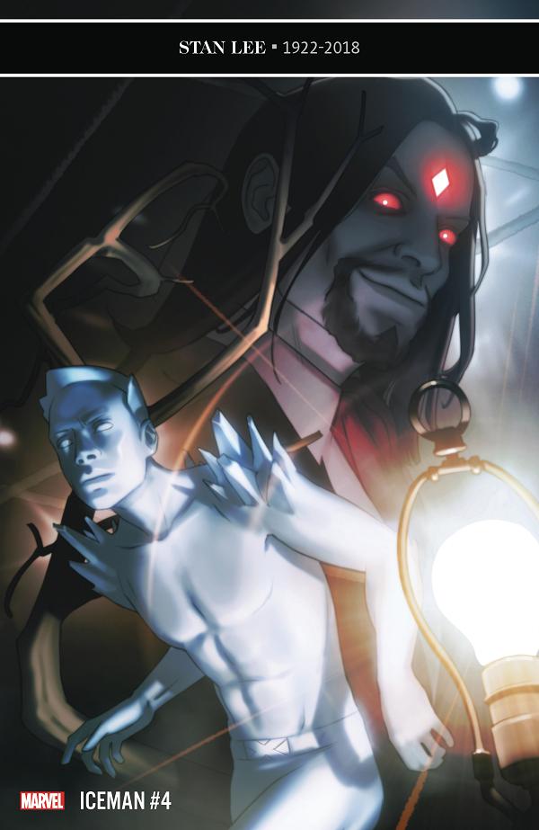 Iceman #4 cover by W. Scott Forbes