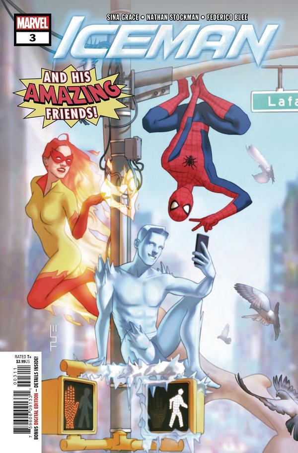 Iceman #3  cover
