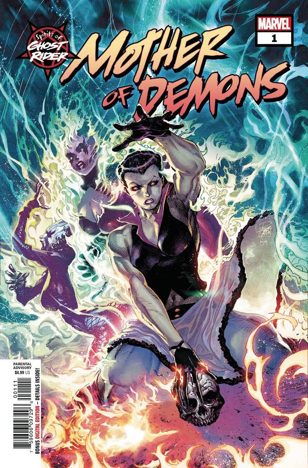 Spirits Ghost Rider Mother Of Demons #1  cover