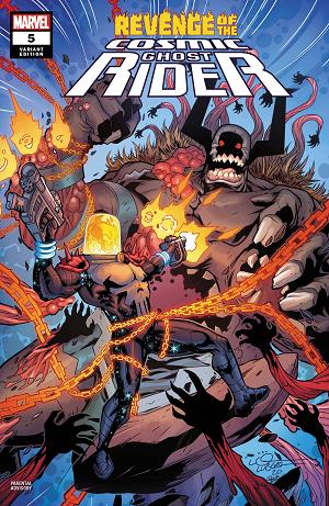 Revenge Of Cosmic Ghost Rider #5 (OF 5) LUBERA cover