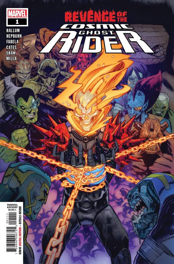 Revenge Of Cosmic Ghost Rider #1 cover by Scott Hepburn