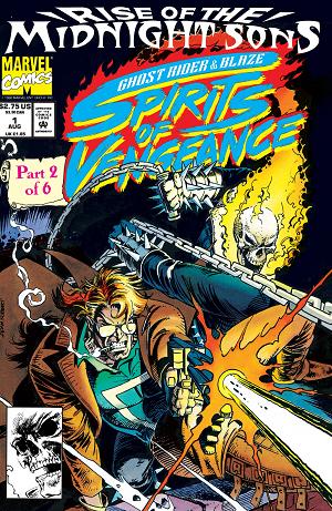 Ghost Rider/Blaze: Spirits Of Vengeance #1 cover