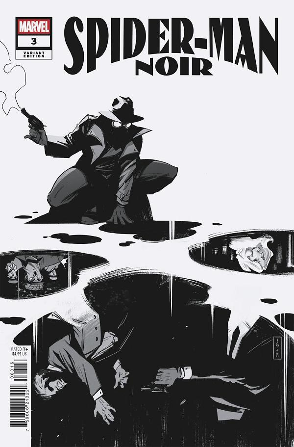 Spider-Man Noir #3 NOGI SAN VARIANT [1:25] cover