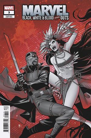 Marvel: Black, White & Blood And Guts #3 PACO MEDINA VARIANT [1:25] cover