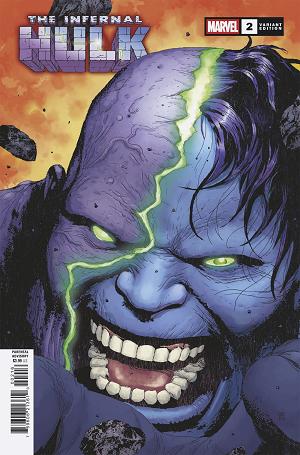 Infernal Hulk #2 ANDREA SORRENTINO VARIANT [1:25] cover