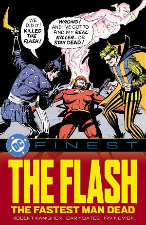 Dc Finest: The Flash: The Fastest Man Dead cover