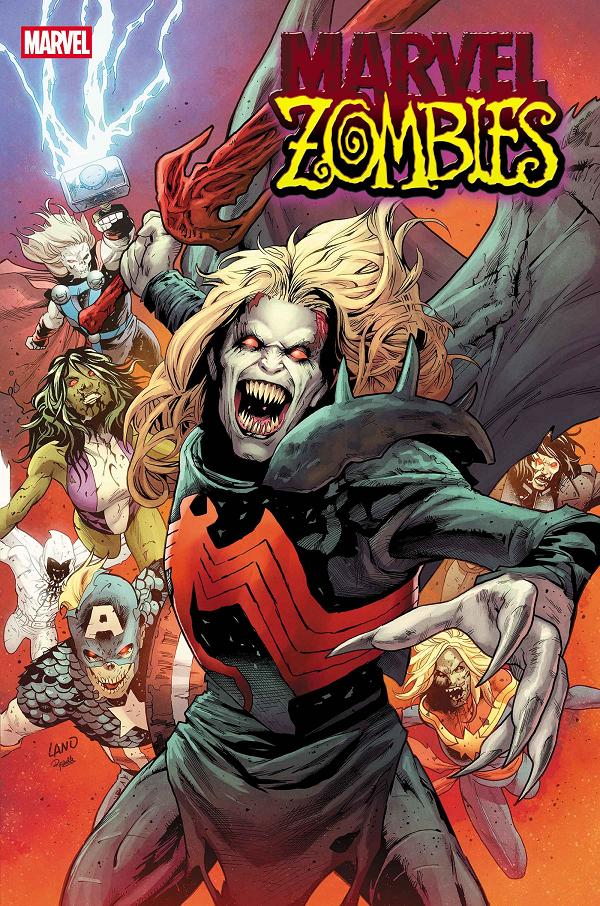 Marvel Zombies: Red Band #5 cover by Greg Land