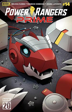 Power Rangers Prime A Main (Dressed, Griffith) #14 cover