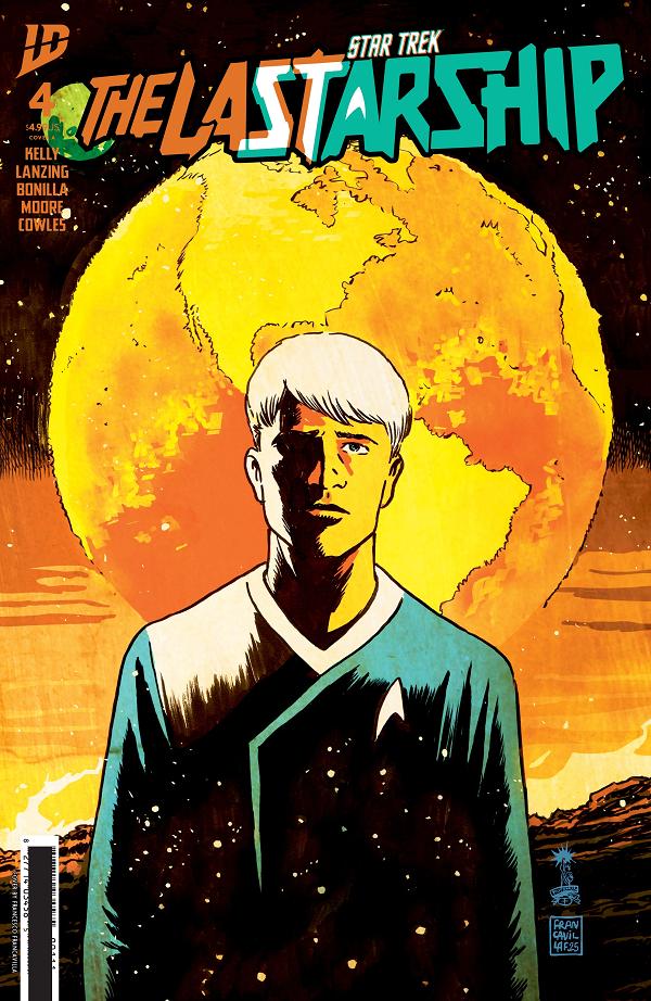 Star Trek: The Last Starship Cover A (Francavilla) #4 cover by Francesco Francavilla
