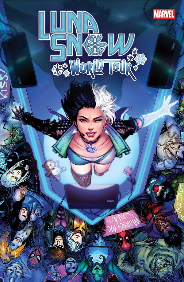 Luna Snow: World Tour #1 cover