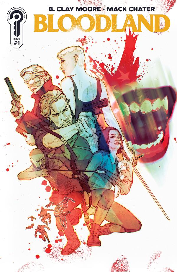 Bloodland Cover A Mack Chater #1 cover by Mack Chater