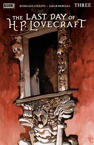 The Last Day Of H.p. Lovecraft A Main (Dressed, Rebelka) #3 cover