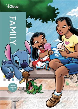 Disney Mystery Coloring: Family