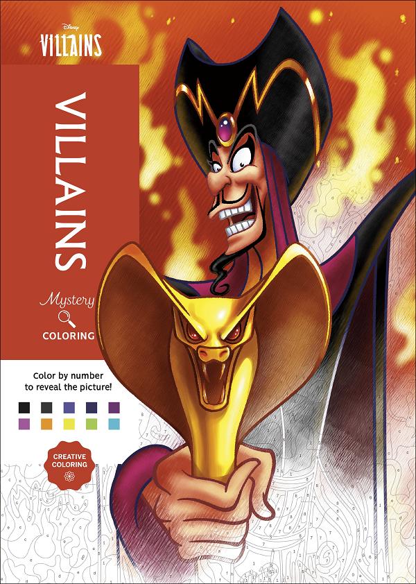 Disney Mystery Coloring: Disney Villains