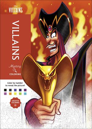 Disney Mystery Coloring: Disney Villains cover