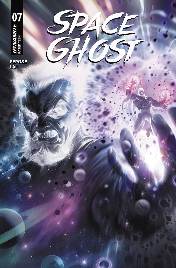 Space Ghost #7 cover by Francesco Mattina