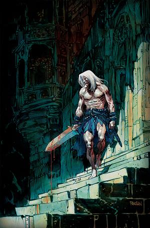 Fire And Ice Nekron #1 CVR E (ONE SHOT) CVR E DAN PANOSIAN METAL VIRGIN cover