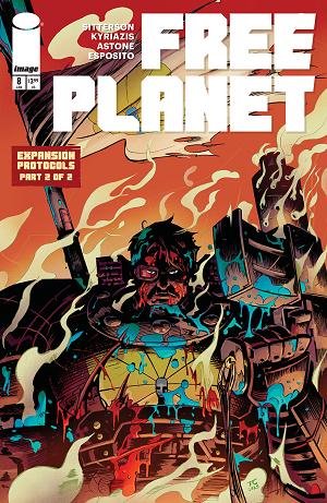 Free Planet #8 CVR B CVR B TYRELL CANNON cover