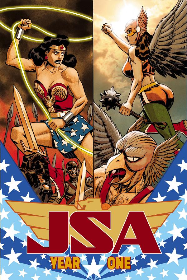Jsa #15 CVR A DAVE JOHNSON cover
