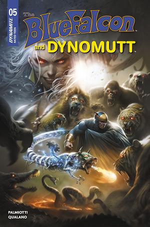 Blue Falcon & Dynomutt #5 CVR D CVR D FRANCESCO MATTINA cover