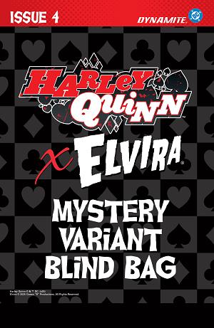 Harley Quinn X Elvira #4 CVR E CVR E BLIND BAG cover