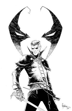 Spawn The Curse Of Sherlee Johnson #5 CVR C CVR C JONATHAN GLAPION B&W VIRGIN cover