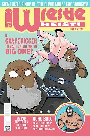 Wrestle Heist #2 CVR A KYLE STARKS cover