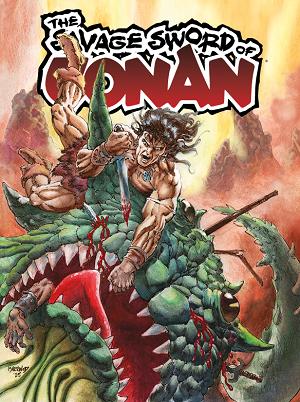 Savage Sword Of Conan #12 CVR B CVR B GEOF ISHERWOOD cover