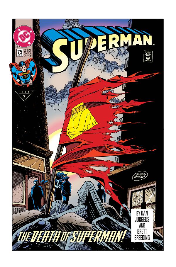 Superman #75 CVR A DAN JURGENS cover