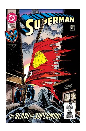 Superman #75 CVR A DAN JURGENS cover