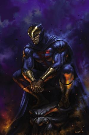 Blue Falcon & Dynomutt #5 CVR E CVR E LUCIO PARRILLO METAL VIRGIN CVR cover