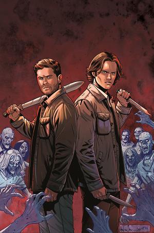 Supernatural #4 CVR J CVR J INC 1:20 ANDREA BROCCARDO VIRGIN cover