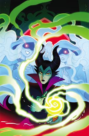 Disney Villains Maleficent #4 CVR H CVR H INC 1:15 PAULINA GANUCHEAU VIRGIN cover