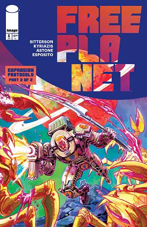 Free Planet #8 CVR A JED DOUGHERTY cover