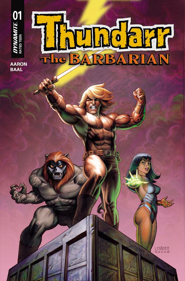 Thundarr The Barbarian #1 CVR D CVR D JOSEPH MICHAEL LINSNER cover