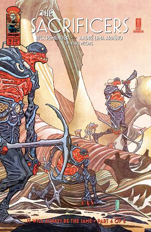 Sacrificers #19 CVR B CVR B INC 1:10 TONI FEJZULA cover