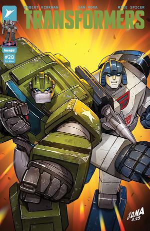 Transformers #28 CVR A DAVID NAKAYAMA cover