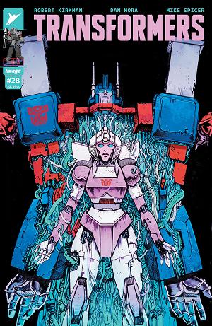 Transformers #28 CVR B CVR B DANIEL WARREN JOHNSON & MIKE SPICER cover