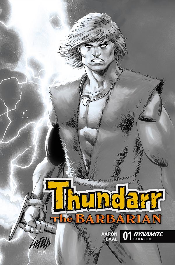 Thundarr The Barbarian #1 variant cover by Rob Liefeld